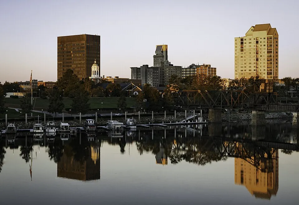 Augusta, Georgia: Augusta, GA Downtown Skyline 2017