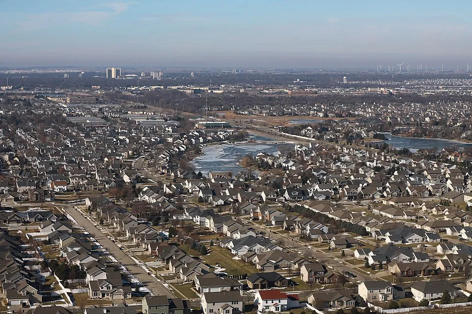 Bloomington, Illinois: Bloomington Illinois Aerial (30143726088)