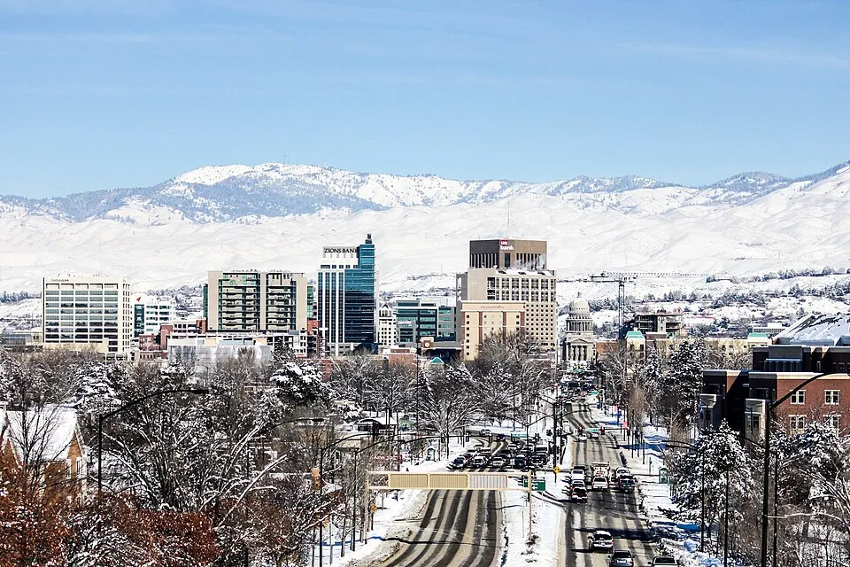 Boise, Idaho: Boise Metro Chamber of Commerce photo to share - winter 2017