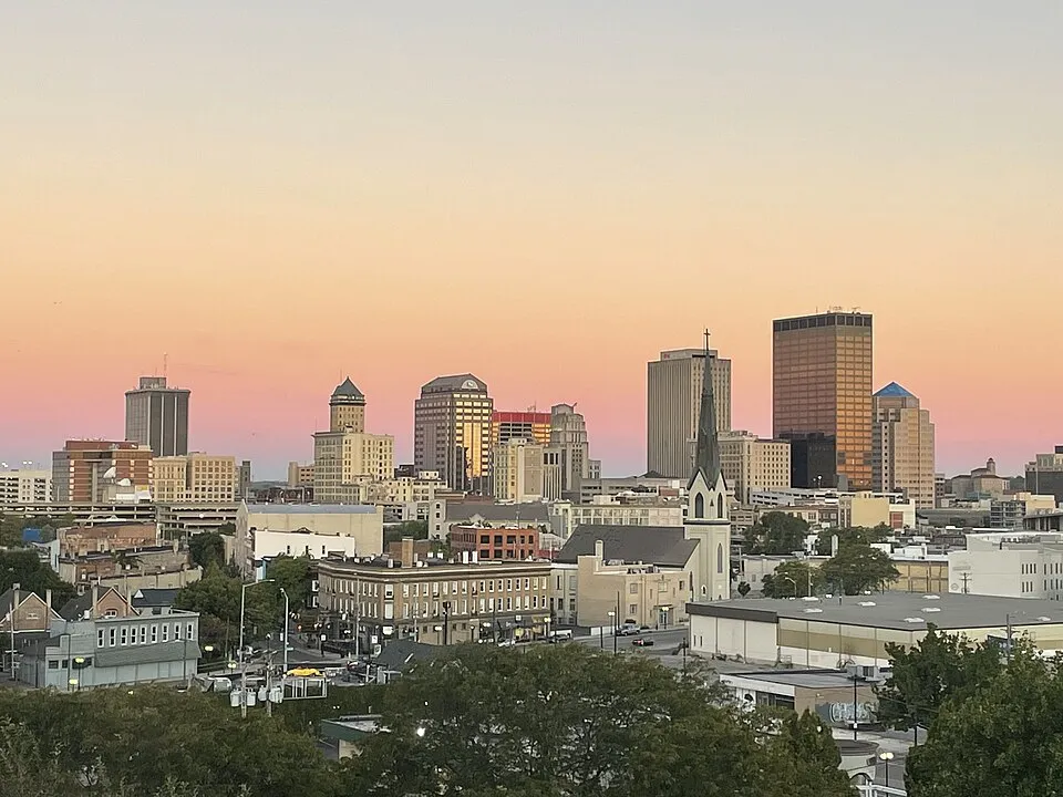 Dayton, Ohio: Dayton Skyline - Sunset September 2022