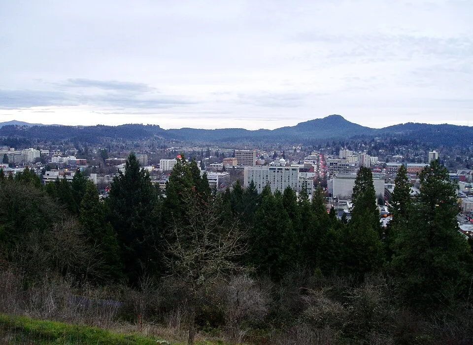 Eugene, Oregon: Eugene skyline