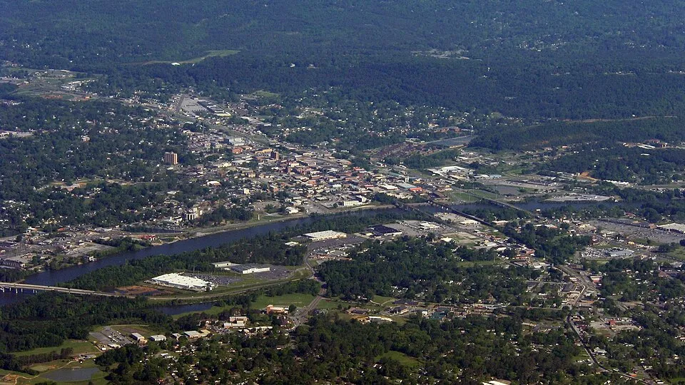 Gadsden, Alabama: GadsdenAL Aerial