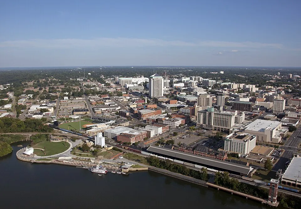 Montgomery, Alabama: Aerial view of Montgomery, Alabama LCCN2011646683