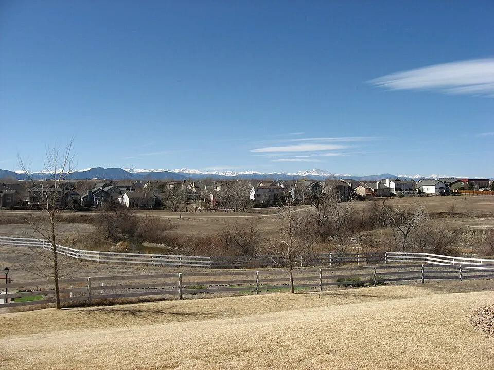 Westminster, Colorado: Mountains viewed from Westminster