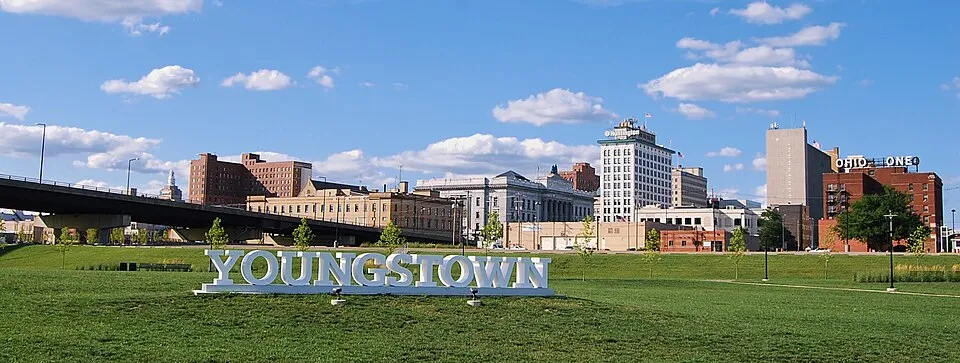 Youngstown, Ohio: Youngstown skyline Wean Park